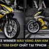 Sơn Xe Winner Màu Vàng Ánh Kim Phối Tem Ghép - Sơn Xe Miền Nam